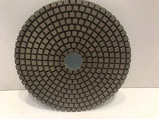 NATIONAL FLOORING EQUIPMENT # 9267-50 50 GRIT 5" POLISHING PAD FOR CONCRETE