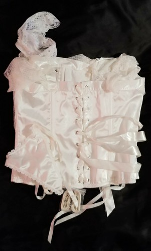 Elegant Moments WHITE Corset Look at pics for size - Picture 2 of 12
