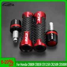 For Honda CR80R CR85R CR125R CR250R CR500R 7/8'' CNC Handlebar Hand Grips