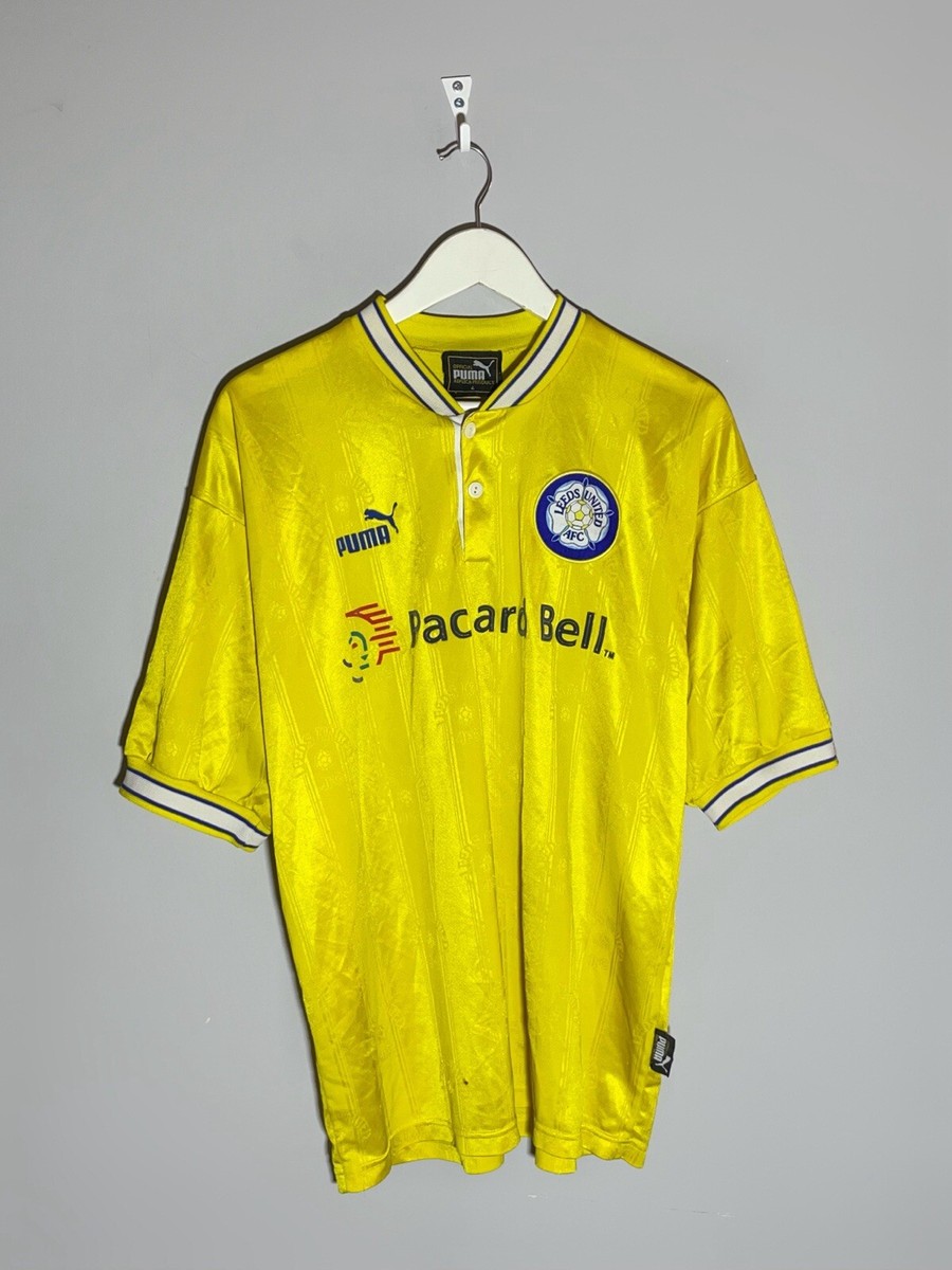 Leeds United Puma 1996/97 Away Vintage Football Shirt Soccer