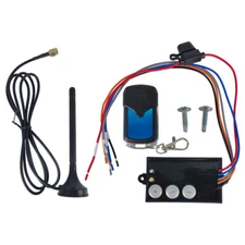 12V For Hydraulic Lift Winch Tilt Dump Trailer Wireless Remote Control System