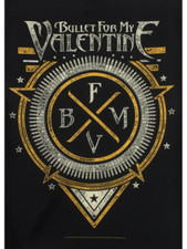 Image of Bullet For My Valentine emblem fabric poster
