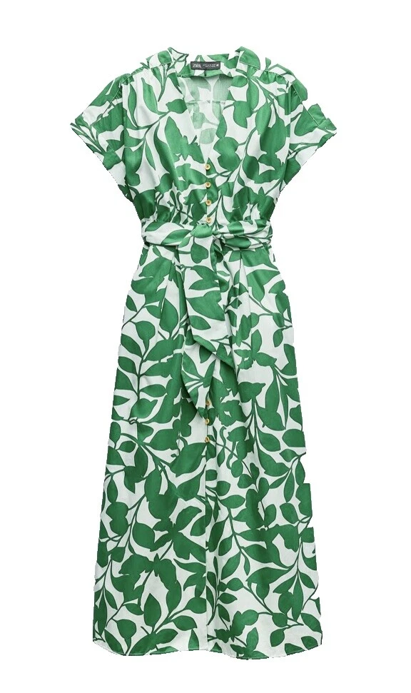 Zara Cotton Midi Dresses for Women