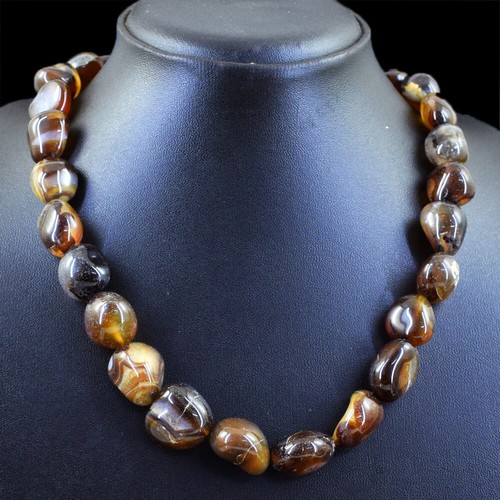 Black Pearl Bead Single Strand Necklace 19" L Black Pearl Bead Single Strand Necklace 19" L