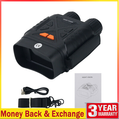 4K HD Full Color Night Vision Device 1080P Infrared Camera Binocular 10X Goggle