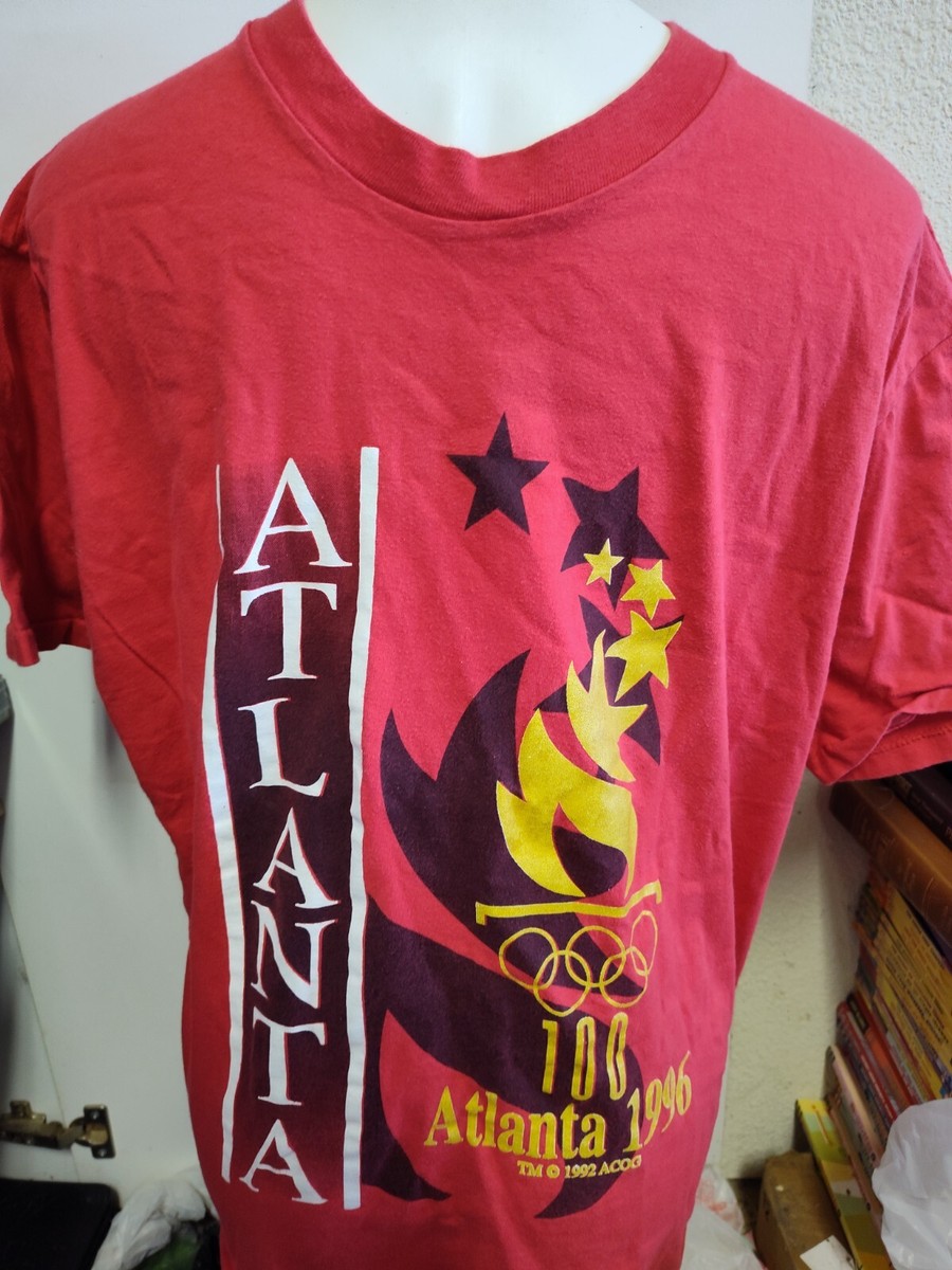 90s Hanes 1996年 アトランタオリンピック 五輪 Tシャツ G1 90s Hanes “1996 Atlanta Olympic” S/S Graphic T-Shirt