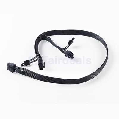 8 Pin to Dual 8(6+2) PCI-E GPU Power Cable For EVGA Supernova G2 PSU Copper Wire