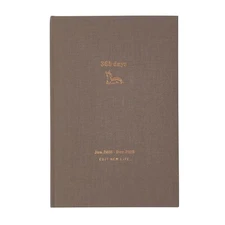 MARK'S Planner January 2026 B6 Story Mocha Brown
