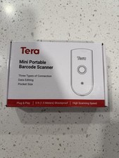 Tera 1100L Black Mini Handheld Portable Shockproof High Speed Barcode Scanner