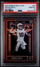 Topps Signature Class Odyssey Drake Maye Rookie Insert #O-3 Patriots PSA 10