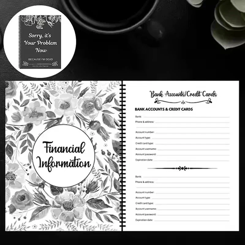 Sorry, it’s Your Problem Now , Because I'm Dead: Funny End of life planner , End - Image 2 of 4
