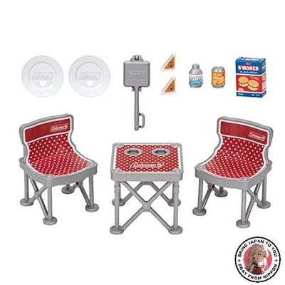 NEW Takara Tomy Licca-chan LF-09 Camping Chair and Table Set Coleman