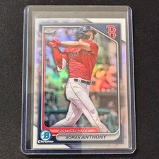 💎2024 BOWMAN DRAFT CHROME REFRACTOR ROMAN ANTHONY #BDC-19
