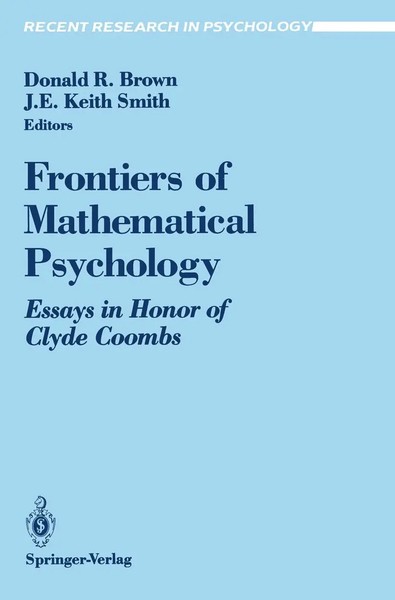 Donald R. Brown (U. A.) | Frontiers Of Mathematical Psychology | Taschenbuch-image