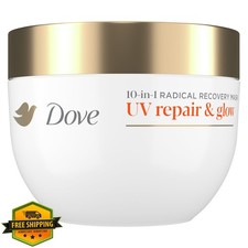 Dove 10-in-1 Hair Mask UV Repair and Glow 9.2 oz Melting Lumi-Beads