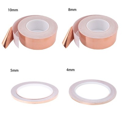 DIY Single Side Conductive Copper Foil Tape Adhesive Strip Shield Eliminate Tape