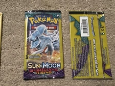 Pokémon TCG Sun & Moon Guardians Rising Dollar Tree Booster Pack- Brand New