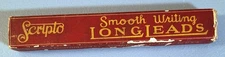 Vintage Scripto Long Leads, Smooth Writing, Black, for No. 145 Scripto Pencil