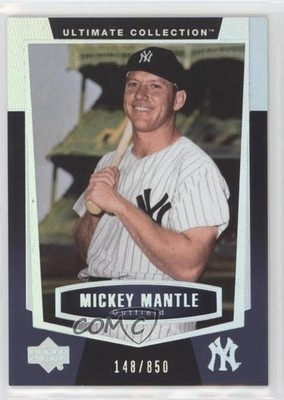 2003 Upper Deck Ultimate Collection 148/850 Mickey Mantle #43 HOF gc7