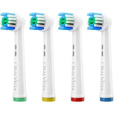 Replacement Brush Heads for Oral B Toothbrushes 4 Pack Sensitive Gum Care and