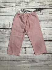 Red Kids Seersucker Pants Bulk Pack Of 29 Pants Multiple Sizes.