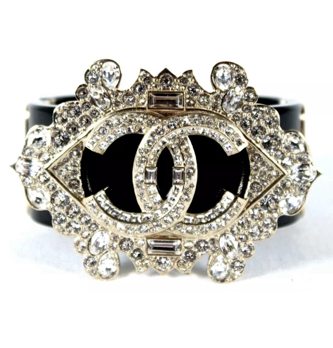 CHANEL Crystal Black Fashion Bracelets for sale | eBay