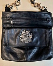 VTG LIVE TO RIDE Leather Motorcycle Riding Hip Clip Bag Victoria Leather USA 
