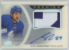 2021-22 Upper Deck Premier Hockey Cards Checklist and Odds 34