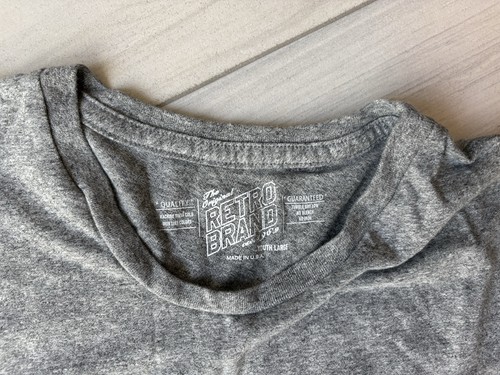 Maglietta grande nuova con etichette Free People marca retrò "WEEKENDS" giovane adolescente ragazza top - Foto 6 di 8