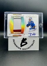 James Cook 2024 Flawless Patch Autograph /25 #PA-JCK Buffalo Bills