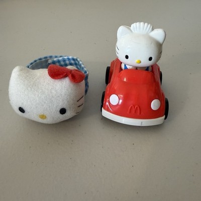 HELLO KITTY Vintage McDonald's Happy Meal Toys 2000 Sanrio Dear Daniel Stamp