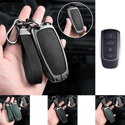 Zinc Alloy Leather Car Key Case Cover For Chery Tiggo 8 PLUS 8 Pro 7 Pro 5 PLUS