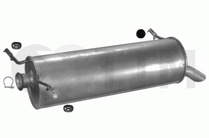 Silencieux arriere Citroen Xantia essence pot echappement de rechange Berline 3-5 portes