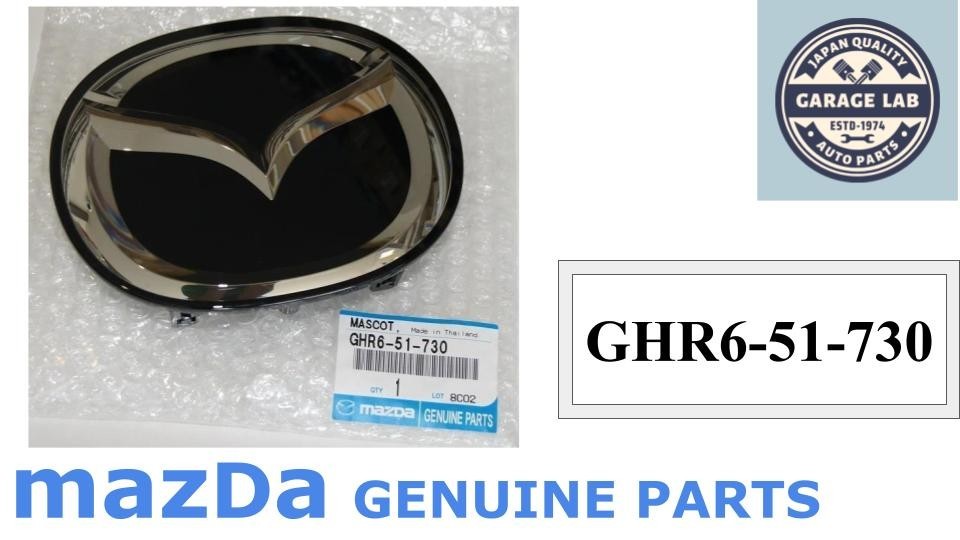 MAZDA Genuine Front Mascot Ornament Emblem GHR6-51-730 CX-5 | eBay