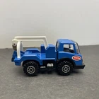 Blue & White Metal Tonka Mites Wrecker Tow Truck Steel Japan