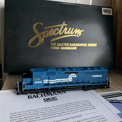 Bachmann Spectrum HO EMD SD-45 Diesellok 82717 CONRAIL #6144 DCC ausgestattet | Condition: New: Other (See Details)