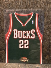 2009-10 Panini Threads Team Threads Away Michael Redd #25 Milwaulkee Bucks