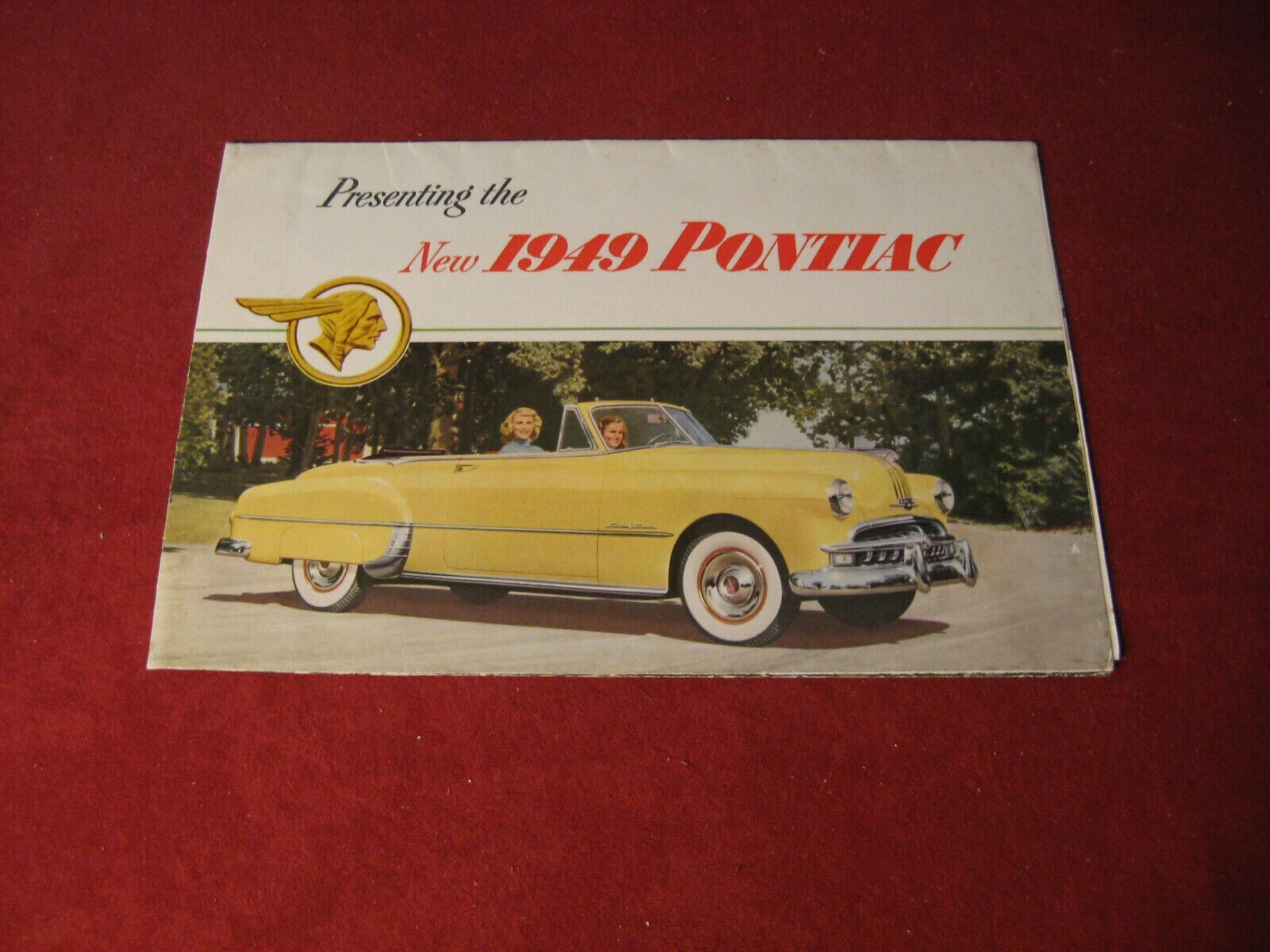 1949 Pontiac Sales Brochure- Original