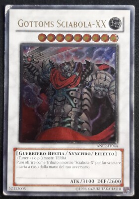 GOTTOMS SIABOLA-XX Rare Ultimate auf Italienisch (VG) ANPR-IT044 YUGIOH