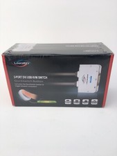 Linkskey 2 Port DVI USB KVM Switch with QuickSwitch Button