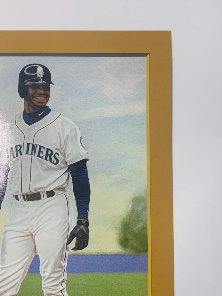 Pôster Ken Griffey Jr. 2020 Topps Baseball Series 2 TURKEY RED 2020 edição dourada 1/1 - Imagem 4 de 4