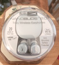 Altec Lansing NanoBuds 2.0 Truly Wireless In-Ear Earbuds - Ice Blue