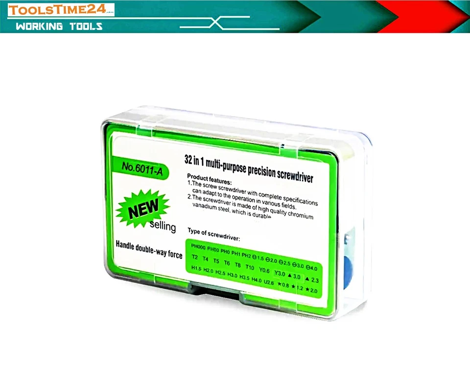 32-tlg. WERKZEUG-SET PRO ZUR SMARTPHONE REPARATUR SAMSUNG HANDY SCHRAUBENDREHER - Bild 2 von 4