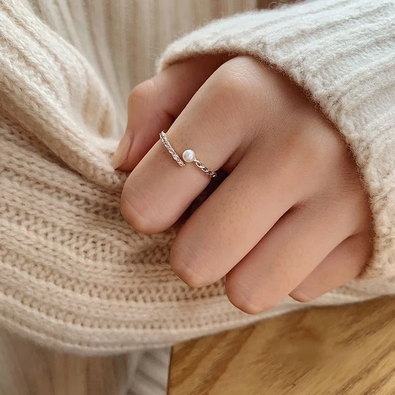 3Ct Oval Cut Simulated Diamond Minimalist Promise Ring 14K Rose Gold Finish