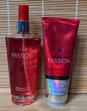 Victoria's Secret Fragrance Mist Body Cream DREAM OF PASSION Set