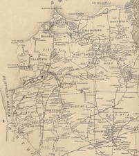 Glen Cove Sea Cliff Oyster Bay NY 1873  Maps with Homeowners Names Shown