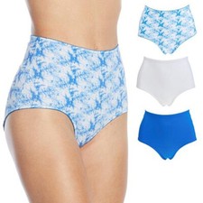 Rhonda Shear 3pack Smoothing Brief, LGWHBL, 1X