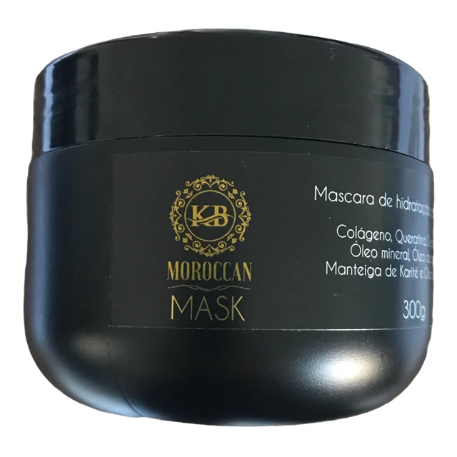 KB Moroccan Hair Nursing Mask, Colagen,D Pantenol, Argan Oil And Keratin 300g - Image 4 of 4