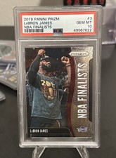 2019-20 Panini Prizm - NBA Finalists Silver Prizm #3 LeBron James