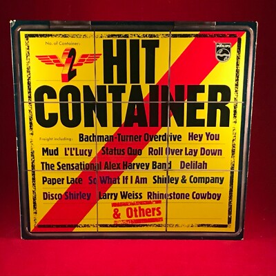 VARIOUS Hit Container 2 1975 vinyl LP Mud Paper Lace Status Quo lobo thin Lizzy